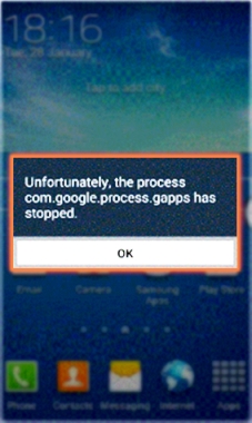How To Fix Error Message Unfortunately The Process Com Google